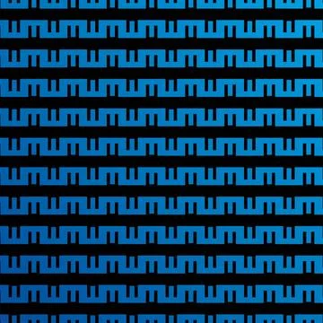 Seamless geometrical gradient pattern. Modern stylish texture. Illustrazione stock