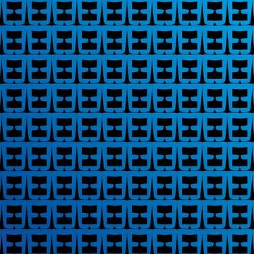 Seamless geometrical gradient pattern. Modern stylish texture. Illustrazione stock