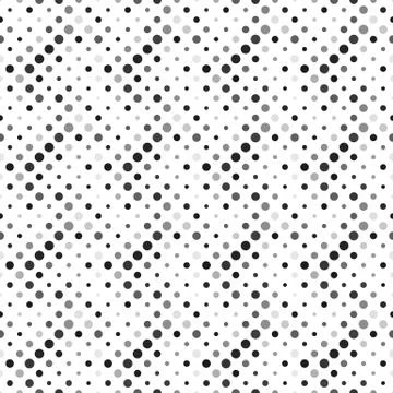 Seamless geometrical gray dot pattern background design Stock Illustration