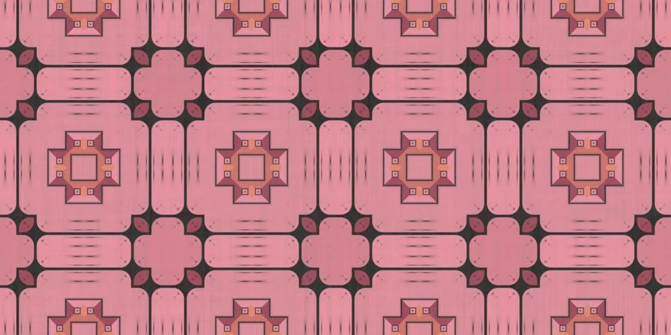 Seamless Geometrical Pattern Background. Geometry Kaleidoscope Shape Texture. Stock Photos