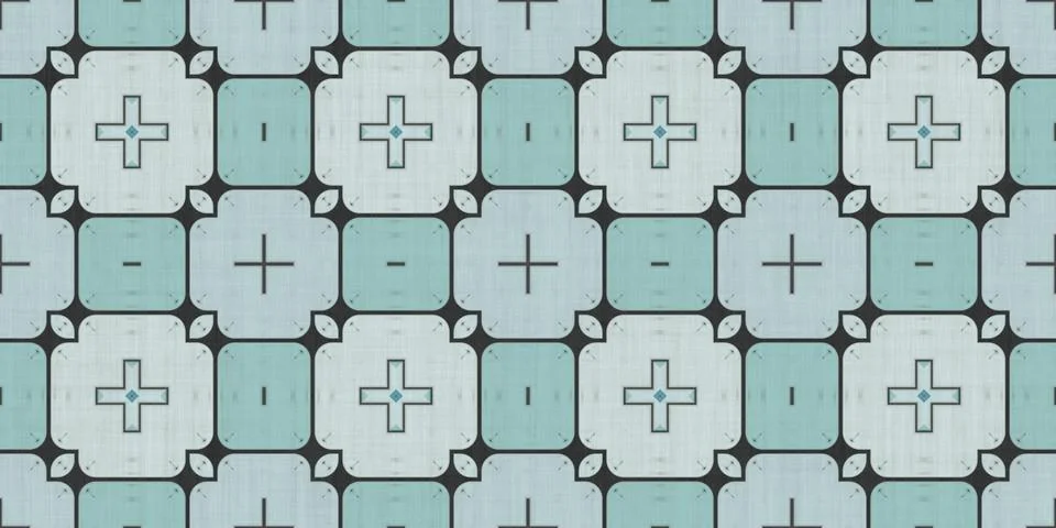 Seamless Geometrical Pattern Background. Geometry Kaleidoscope Shape Texture. 写真素材