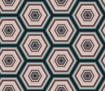 Seamless geometrical pattern Illustrazione stock