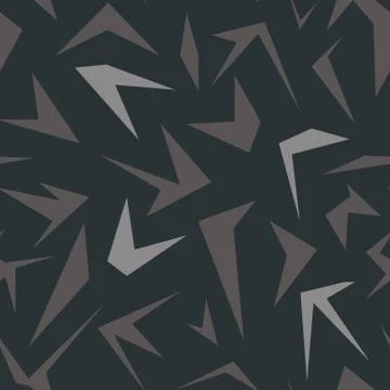 Seamless geometrical pattern with polygons Stock Illustration