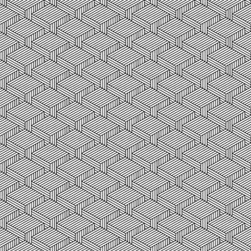 Seamless geometrical pattern vintage background Illustrazione stock