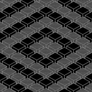 Seamless geometrical pattern vintage background Illustrazione stock