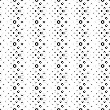 Seamless geometrical ring pattern background - abstract vector design イラスト素材
