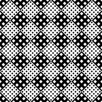 Seamless geometrical rounded square pattern background design Stock Illustration