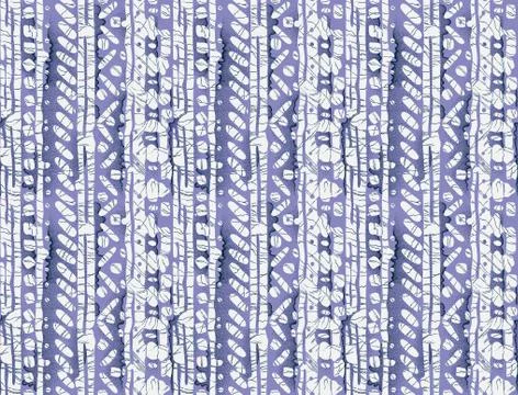 Seamless geometrical stripe design pattern Stock Illustration