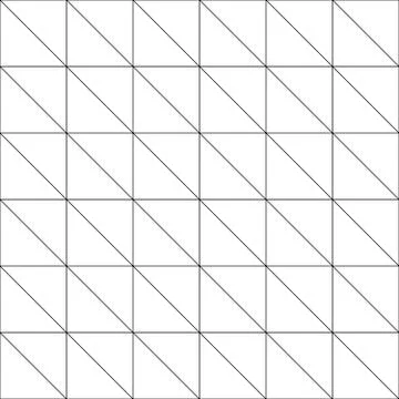 Seamless geometrical triangle pattern. Abstract vector illustration. Thin black 库存插图