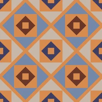 Seamless geometry pattern, repeatable background for website, wallpaper, te.. Illustrazione stock