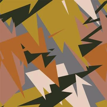 Seamless geometry urban pattern with triangular elements Illustrazione stock