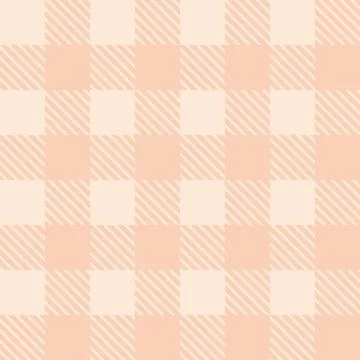 Seamless Gingham Pattern Background Vector 스톡 일러스트