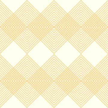 Seamless gingham pattern with cute daisy flowers, diagonals and checkered b.. Stock Illustration