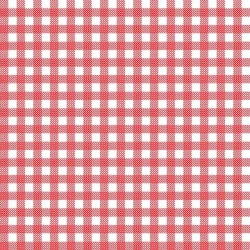Seamless gingham picnic table pattern for rustic decor, fabric, wrapping, fab Illustrazione stock