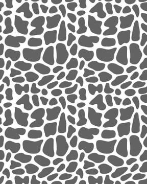 Seamless giraffe pattern Stock Illustration