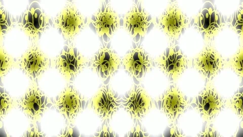 Seamless glowing leaf pattern background for elegant organic modern digital.. Stock Footage 339780546
