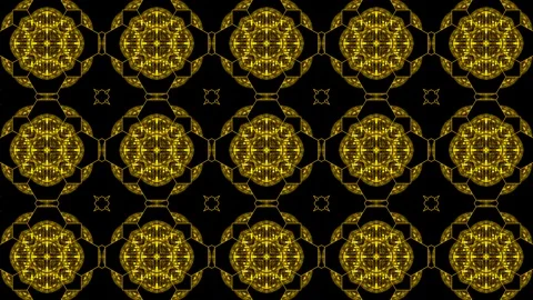 Seamless gold abstract pattern. Stock Footage 104058086