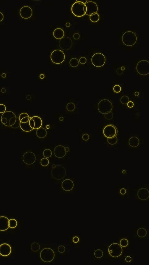 Seamless Gold Bokeh Loop in Warm Gold Palette - 4K UHD Stock Footage 340352330