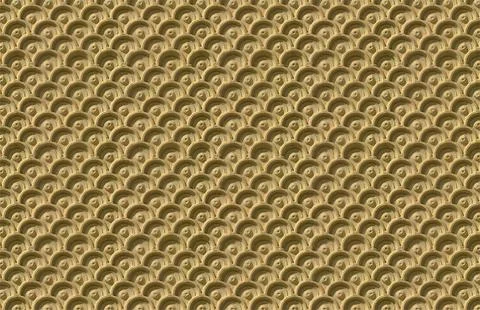 Seamless Gold Geometric Texture Pattern Background 스톡 일러스트