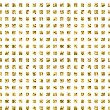 Seamless gold glitter pattern Stock Illustration