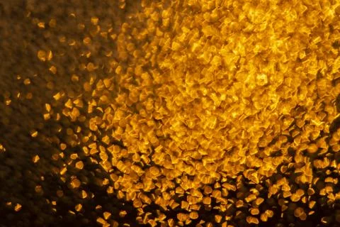 Seamless gold pattern. Gold bokeh Foto stock