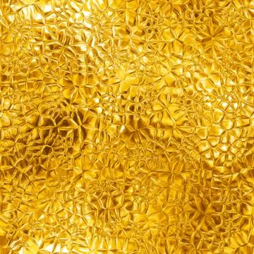 Seamless gold texture Stock Illustration