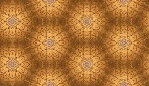 Seamless Golden background Stock Illustration