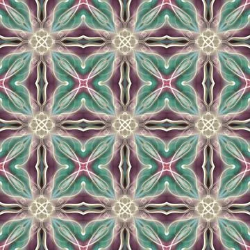 Seamless Golden Ornamental Pattern Stockillustratie