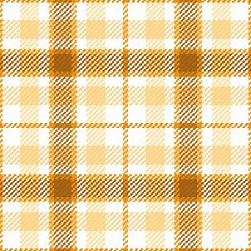 Seamless golden plaid pattern with diagonal weave texture. This warm, rustic  스톡 일러스트