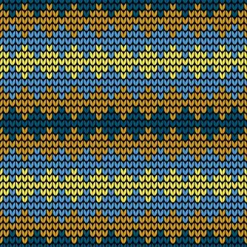 Seamless golden squares pattern Stock Illustration