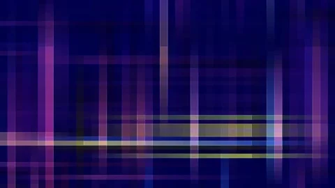 Seamless Gradient Block Pattern | 4K Abstract Pixel Geometric Loop Stock Footage 291484675