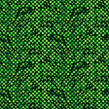 Seamless gradient circle pattern background - abstract vector design Stock Illustration