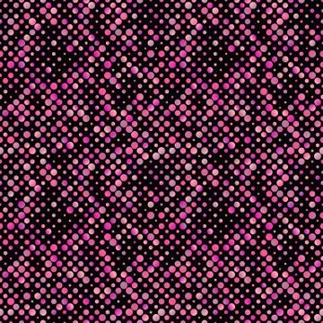 Seamless gradient geometrical chaotic circle pattern background design Stock Illustration