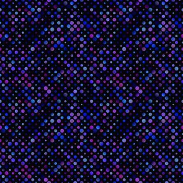 Seamless gradient geometrical chaotic dot pattern background design Stock Illustration