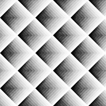 Seamless Gradient Rhombus Grid Pattern. Abstract Geometric Background Design イラスト素材