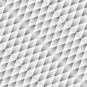 Seamless Gradient Rhombus Grid Pattern. Abstract Geometric Background Design Stock Illustration