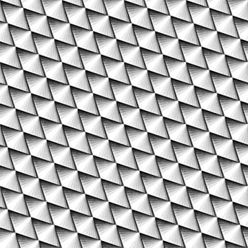 Seamless Gradient Rhombus Grid Pattern. Abstract Geometric Background Design 스톡 일러스트