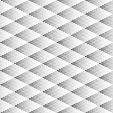 Seamless Gradient Rhombus Grid Pattern. Abstract Geometric Background Design Stock Illustration