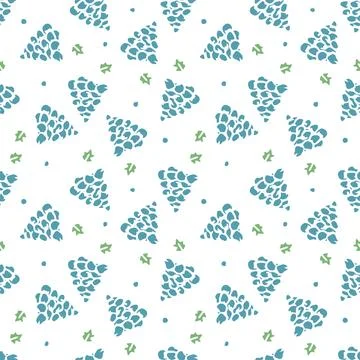 Seamless grape pattern. Doodle vector with grape icons. Vintage grape pattern Illustrazione stock