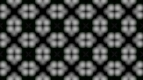 Seamless graphic design background with flashing abstract shapes (4K) Video stock 111487107