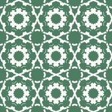 Seamless graphic geometric pattern Stock Illustration