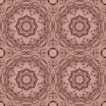 Seamless graphic pattern on canvas Illustrazione stock