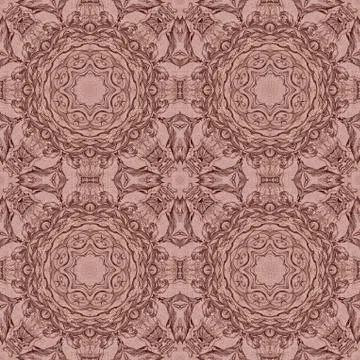 Seamless graphic pattern on canvas Stock Illustration