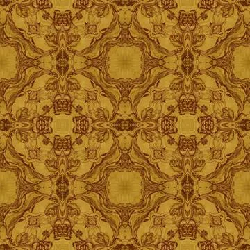 Seamless graphic pattern on veneer Illustrazione stock