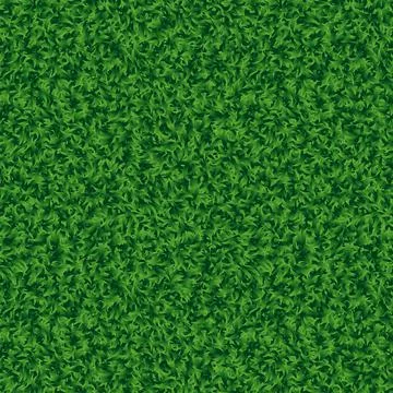 Seamless grass. Grass texture plane perpendicular. Green grass seamless textu Stock Illustration