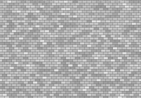 Seamless gray brick wall vector pattern with realistic masonry texture. Repea Stock Illustration