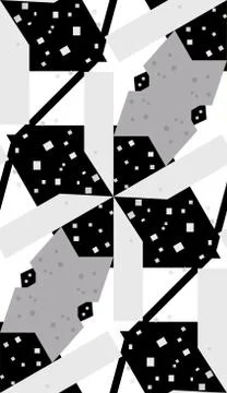 Seamless Gray Pattern Stock Illustration