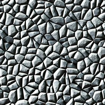 Seamless gray stone texture Stock Illustration