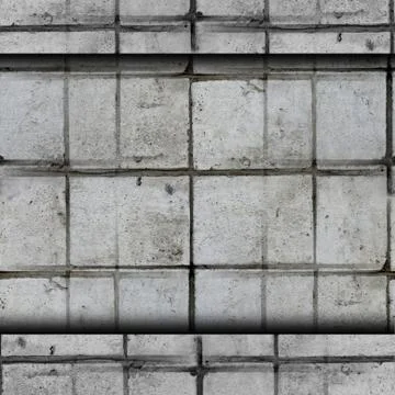 Seamless gray wallpaper texture stone wall old crack backgroun Foto stock