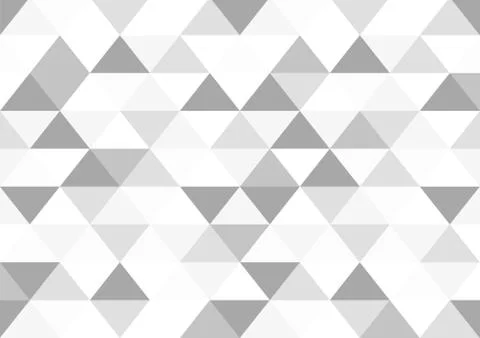 Seamless grayscale triangle pattern textured background 스톡 일러스트